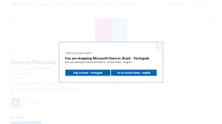 
                            6. Baixar Amores Possíveis - Microsoft Store pt-BR