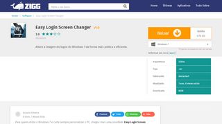 
                            4. Baixar Easy Login Screen Changer, Faça seu Download aqui no Zigg!