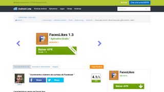 
                            2. Baixar FacesLikes 1.3 APK Android grátis - AndroidLista