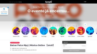 
                            11. Baixar Palco Mp3 | Música Online 【2018】 - Sympla