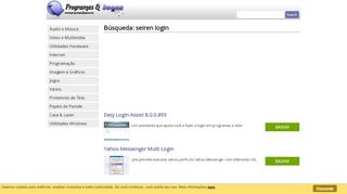 
                            10. Baixar seiren login gratis - ProgramaseJogos.com