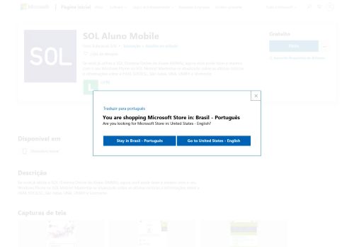 
                            10. Baixar SOL Aluno Mobile - Microsoft Store pt-BR