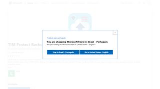 
                            10. Baixar TIM Protect Backup - Microsoft Store pt-BR