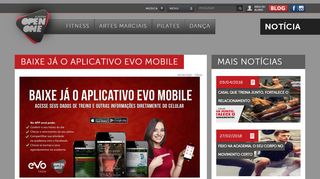 
                            8. Baixe já o aplicativo EVO Mobile | Academia Open One