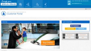 
                            12. Bajaj Allianz Customer Portal