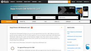 
                            9. Bajaj Finserv EMI Card - Buy on EMI without Credit Card