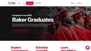 
                            2. Baker College - Undergraduate & Graduate Degrees Online & in ...