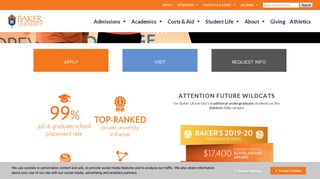 
                            6. Baker University - Top-Ranked university in Kansas