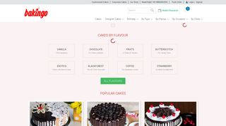 
                            9. Bakingo: Online Cake Delivery | Send Cakes by Best Bakery | Order ...