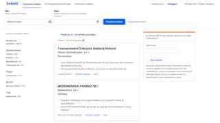 
                            7. Bakkerij Holland-vacatures - februari 2019 | Indeed.nl