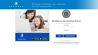 
                            2. Bal Bhavan International School LOGIN PAGE