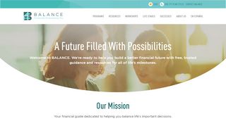 
                            7. BALANCE Financial Fitness Program | Welcome