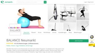 
                            11. BALANCE Neumarkt - 92318 Neumarkt in der Oberpfalz - Eversports