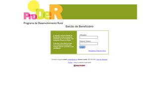 
                            5. Balcão de Beneficiario - Formulário de Login