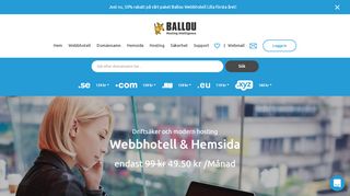 
                            3. Ballou Webbhotell - webbhotell, e-post och Office 365!