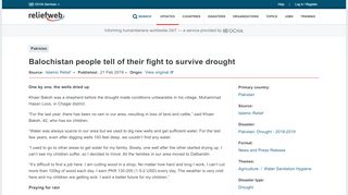 
                            11. Balochistan people tell of their fight to survive drought - Pakistan ...