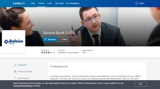 
                            8. Baloise Bank SoBa - 11 Stellenangebote auf jobs.ch