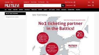 
                            11. Baltic Ticket Holdings - Piletilevi.ee