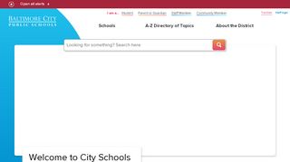 
                            3. Baltimore City Public Schools