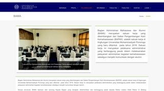 
                            9. BAMA Bagian Administrasi Mahasiswa dan Alumni - Universitas ...