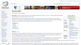 
                            7. BambooHR - Wikipedia