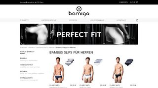 
                            5. Bambus Herren Slips | Bamigo.com