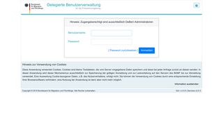 
                            6. BAMF - Delegierte Benutzerverwaltung