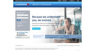 
                            6. Banamex - BancaNet Empresarial