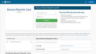 
                            13. Banana Republic Card: Login, Bill Pay, Customer Service and Care ...