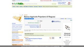 
                            8. Banca Agricola Popolare di Ragusa - Acireale (CT) - ABI, CAB e ...