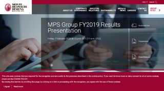 
                            2. Banca MPS – English version - Gruppo MPS