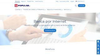 
                            10. Banca por Internet - Mi Banco Online - Popular
