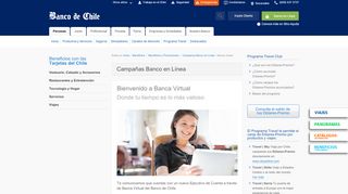 
                            10. Banca virtual | Personas | Banco de Chile - Entel Visa