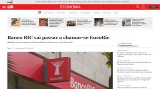 
                            11. Banco BIC vai passar a chamar-se EuroBic - Economia - Correio da ...