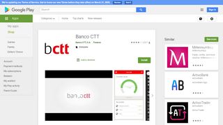 
                            8. Banco CTT – Aplicações no Google Play