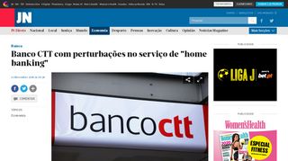 
                            11. Banco CTT com perturbações no serviço de ″home banking″