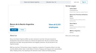 
                            7. Banco de la Nación Argentina | LinkedIn