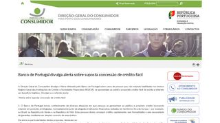 
                            7. Banco de Portugal divulga alerta sobre suposta concessão de crédito ...