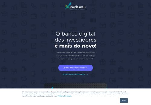 
                            13. Banco digital do investidor - Modalmais