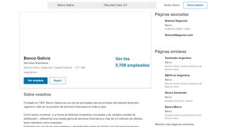 
                            11. Banco Galicia | LinkedIn