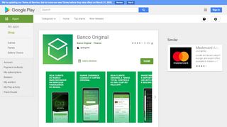 
                            4. Banco Original – Apps no Google Play