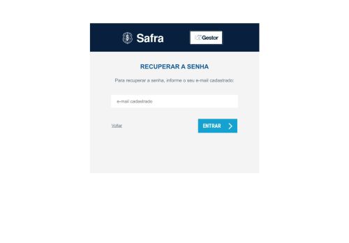 
                            13. Banco Safra : Processo de recuperaçao de senha