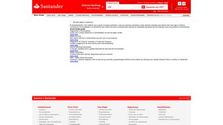 
                            9. Banco Santander Brasil | Empresas | Serviços