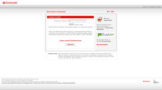 
                            1. Banco Santander - e-banking