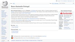 
                            10. Banco Santander Portugal - Wikipedia