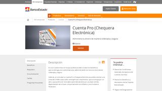 
                            9. BancoEstado Microempresas | Chequera Electrónica