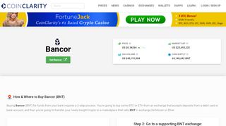 
                            11. Bancor – Coin Clarity