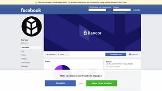 
                            5. Bancor - Startseite | Facebook