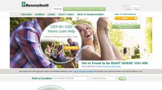 
                            12. BancorpSouth: Banking, Checking, Credit Cards, and Mortgage