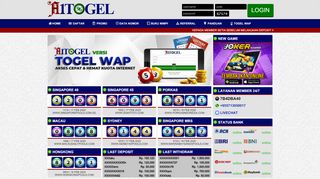 
                            8. Bandar Togel Online Singapore Pools 4D Terpercaya